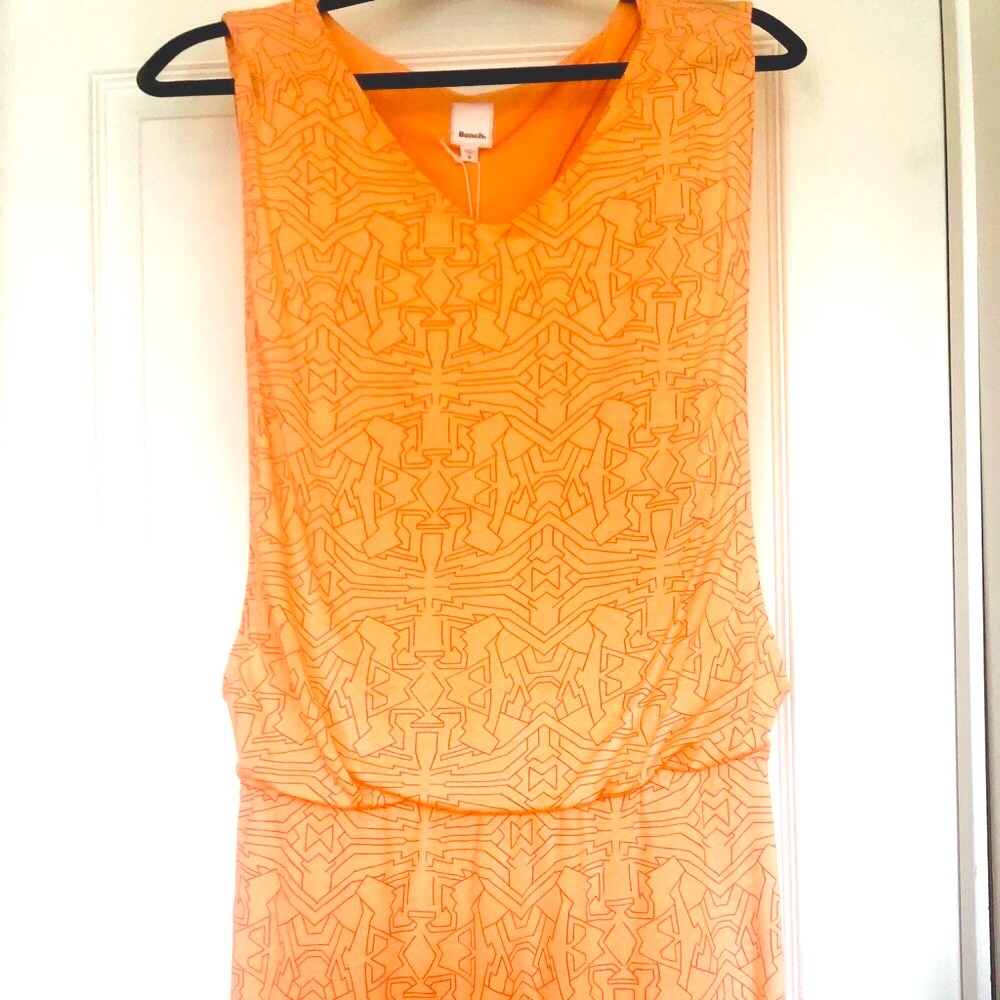 Bench NEWVACATION tank dress built in bra side openingWaist details Light/breezy